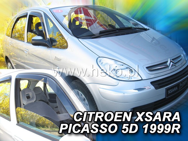 Ofuky oken Citroen Xsara Picasso přední 99- Heko