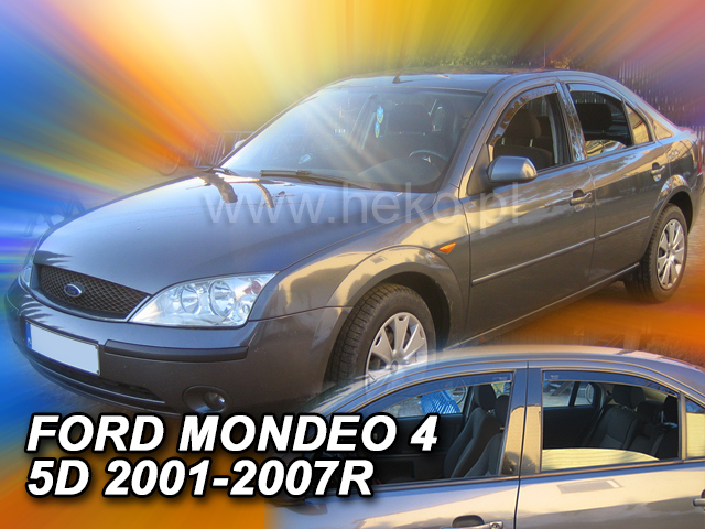 Ofuky oken Ford Mondeo 4dveř 01- před.+zadní sed/ltb Heko