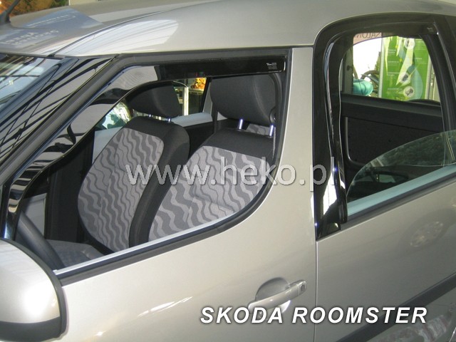 Ofuky oken Škoda Roomster 2006- přední Heko