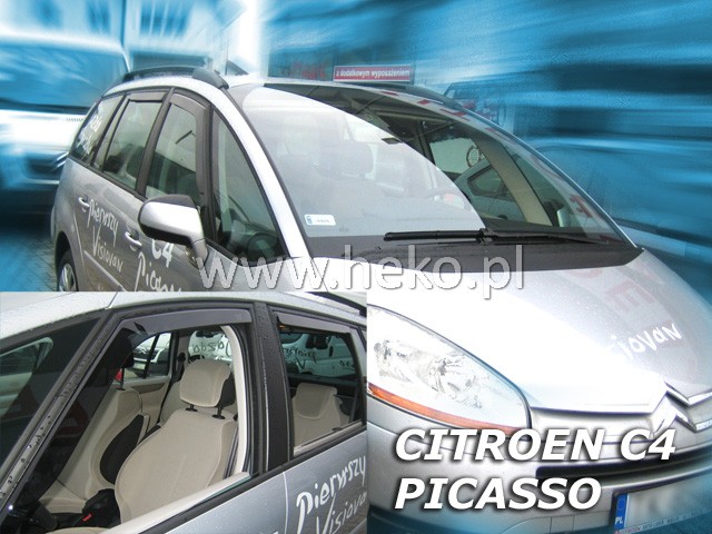 Ofuky oken Citroen C4 Picasso 5dveř přední 06- Heko