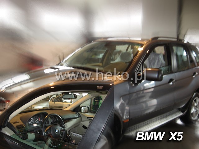 Ofuky oken BMW X5 5dveř přední 01-06 Heko