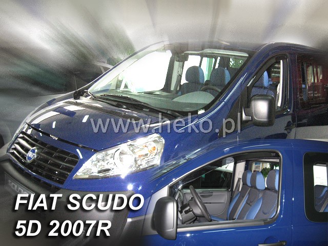 Ofuky oken Fiat Scudo 2dveř přední 07- Heko