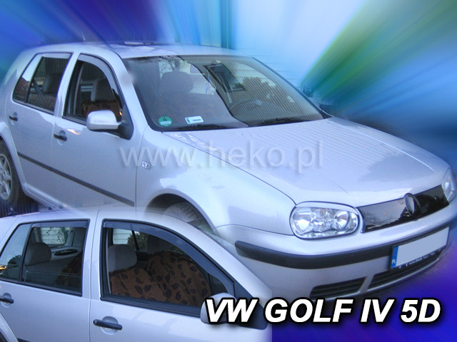 Ofuky oken VW Golf IV 5dveř 97-04 před.+zadní combi/sed Heko