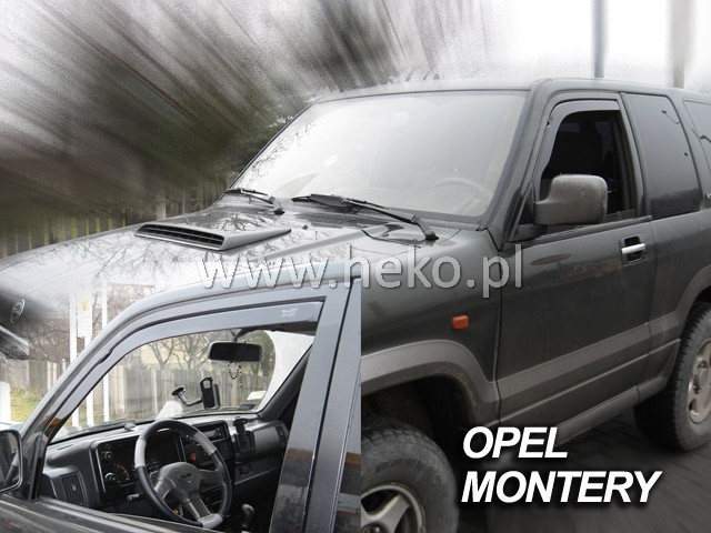 Ofuky oken Opel Monterey 3/5dveř přední 92-00 Heko