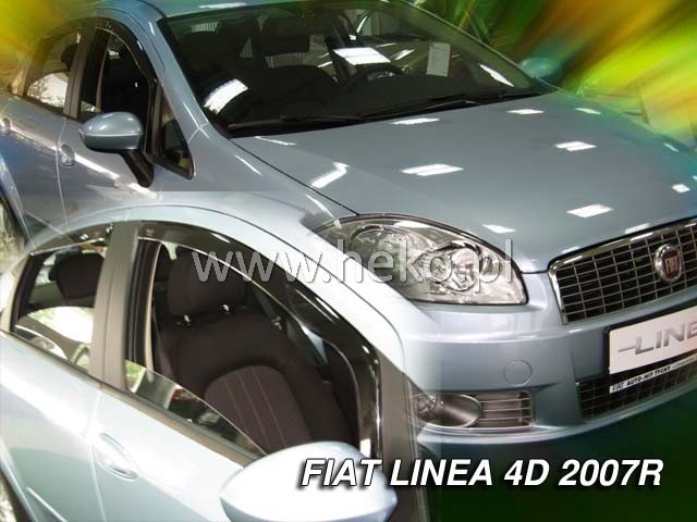 Ofuky oken Fiat Linea 4dveř přední 07- Heko