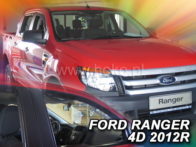 Ofuky oken Ford Ranger 4dveř přední 12- Heko