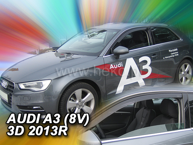 Ofuky oken Audi A3 sportbag 3dveř přední 2013- Heko