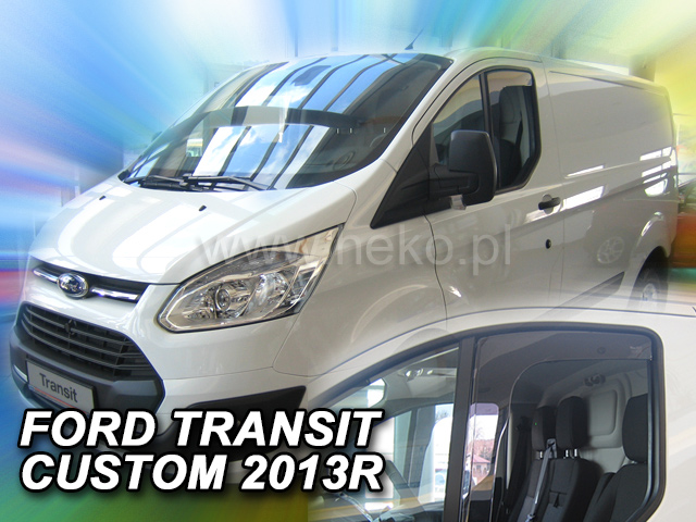 Ofuky oken Ford Custom 2/4dveř přední 12- Heko