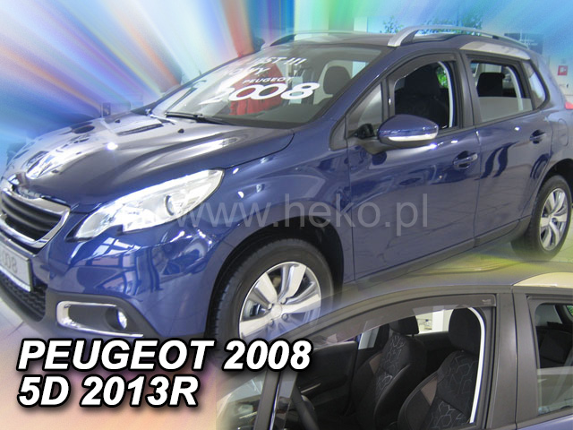 Ofuky oken Peugeot 2008 5dveř přední 13- Heko