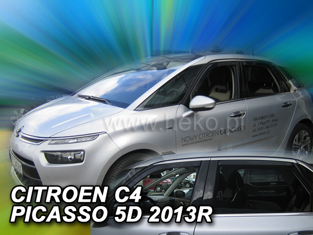 Ofuky oken Citroen C4 Picasso Mk2 5dveř 13- před.+zadní Heko