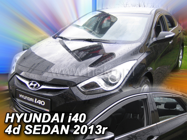 Ofuky oken Hyundai i40 4dveř 11- sedan před.+zadní Heko