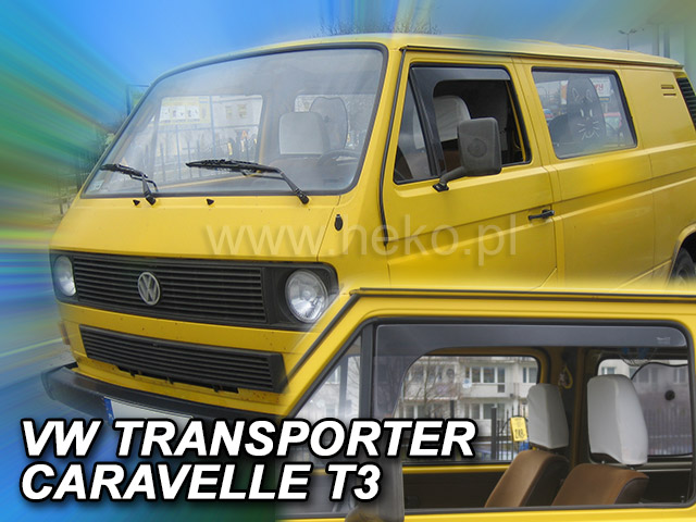 Ofuky oken VW T3 Caravelle 2dveř přední 79-90 Heko
