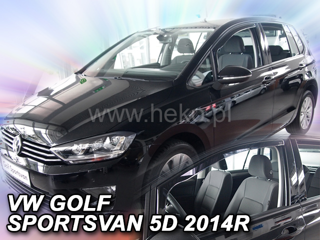 Ofuky oken VW Golf Sportsvan 5dveř přední 14- Heko
