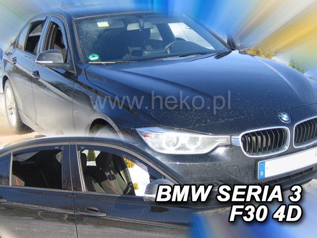 Ofuky oken BMW serie 3 F30 4dveř 12- před.+zadní Heko
