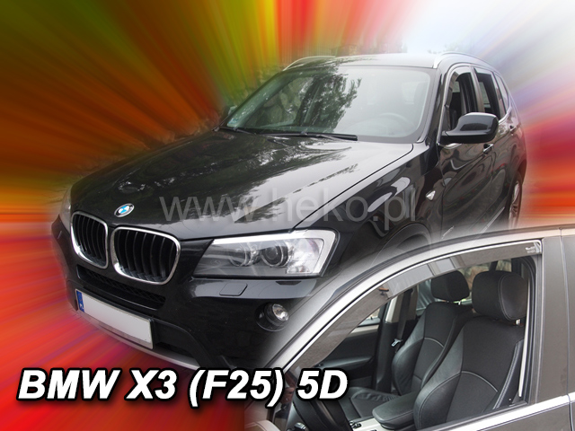 Ofuky oken BMW X3 F25 5dveř přední 10- Heko
