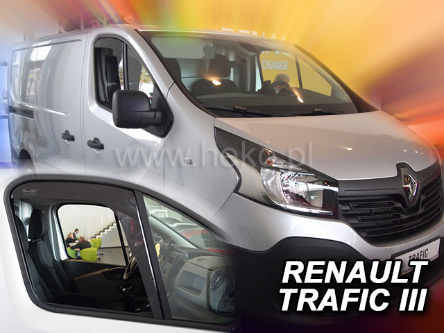 Ofuky oken Renault Trafic III přední 14- Heko