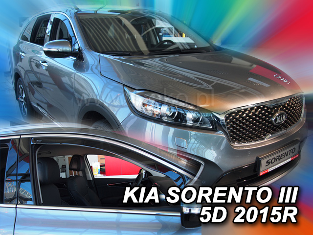 Ofuky oken Kia Sorento III 5dveř přední 15- Heko