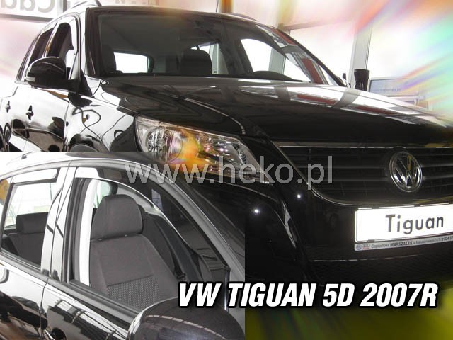 Ofuky oken VW Tiguan 5dveř 08- před.+zadní Heko