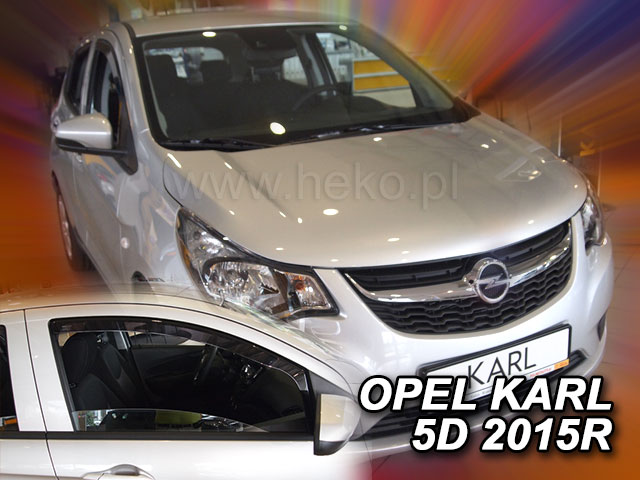 Ofuky oken Opel Karl 5dveř přední 15- Heko