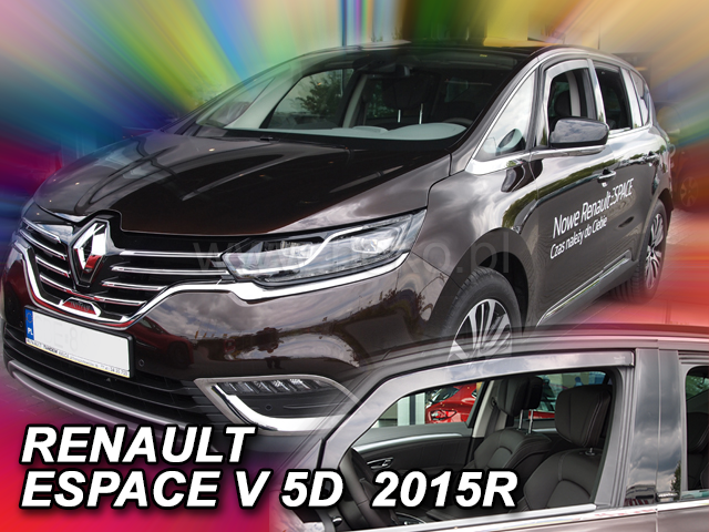 Ofuky oken Opel Karl 5dveř 15- před.+zadní Heko