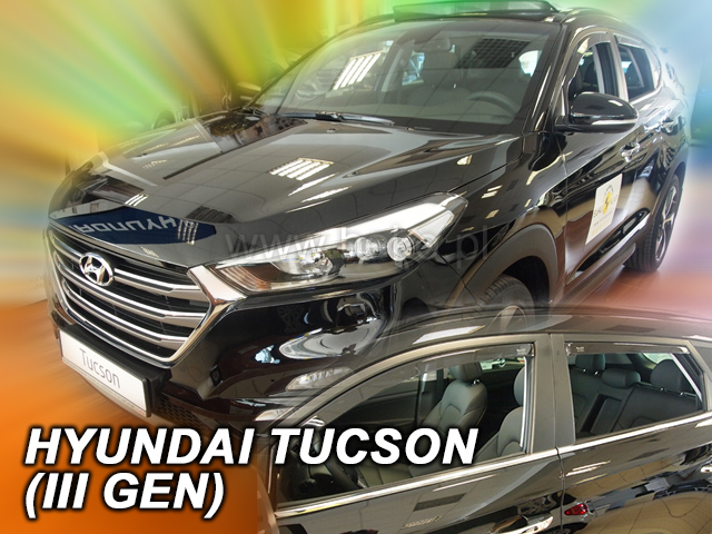 Ofuky oken Hyundai Tucson 5dveř 15- před.+zadní Heko