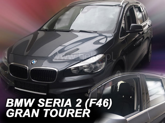 Ofuky oken BMW serie 2 F46 5dveř 15- před.+zadní gran tourer Heko