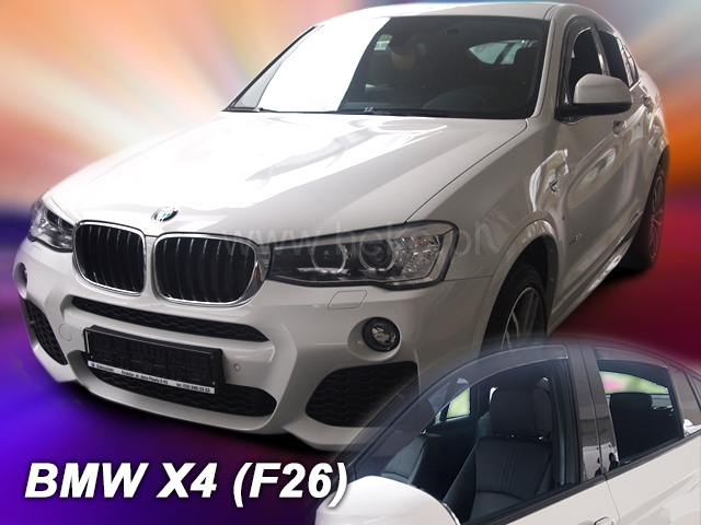 Ofuky oken BMW X4 F26 5dveř 13- před.+zadní Heko