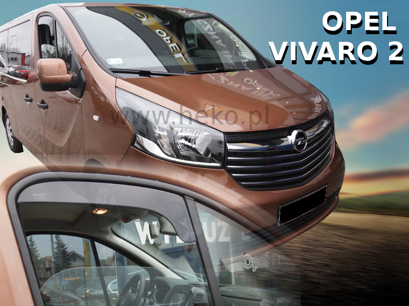 Ofuky oken Opel Vivaro II přední 14- OPK Heko