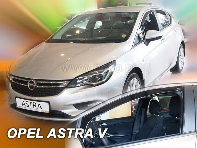 Ofuky oken Opel Astra V K 5dveř přední 15- Heko