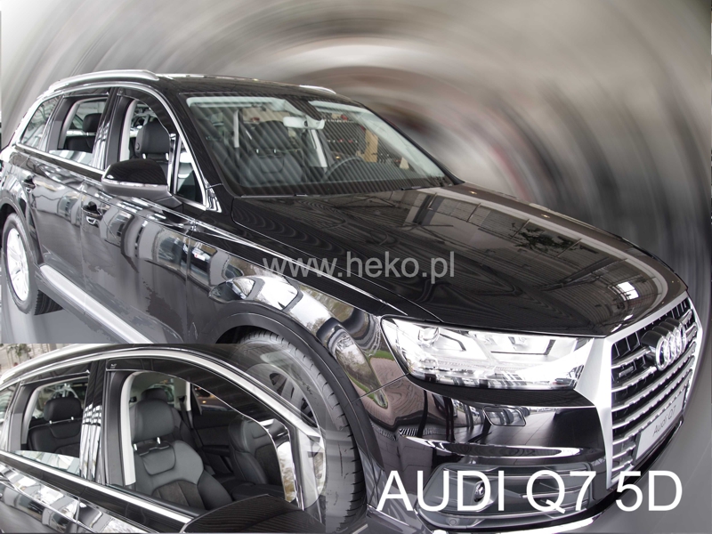 Ofuky oken Audi Q7 II 5dveř 15- před+zadní Heko