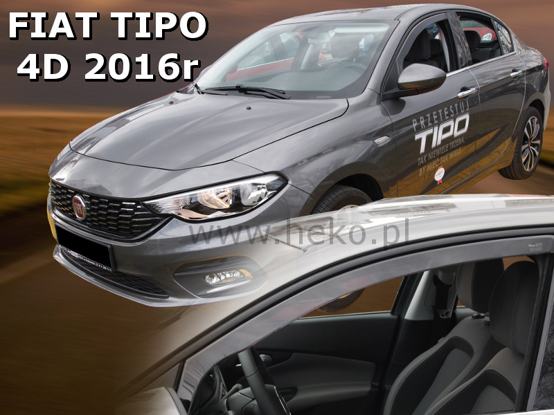 Ofuky oken Fiat Tipo 5dveř přední 16- Heko