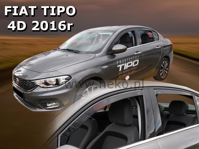 Ofuky oken Fiat Tipo 5dveř 16- před.+zadní Heko