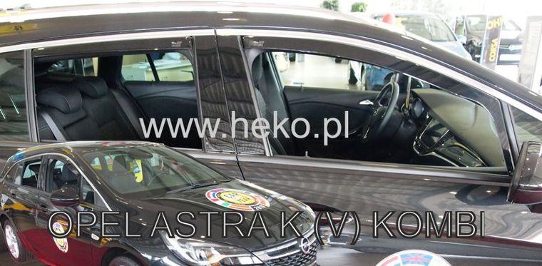 Ofuky oken Opel Astra V K Sports Tourer 5dveř 15- před.+zadní combi Heko
