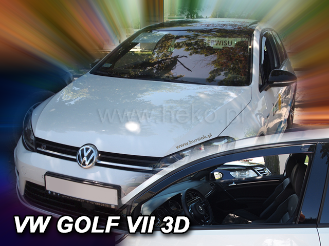 Ofuky oken VW Golf VII 3dveř přední 12- Heko