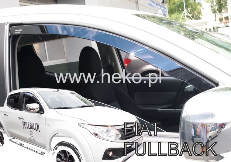 Ofuky oken Fiat Fullback 4dveř přední 16- Heko