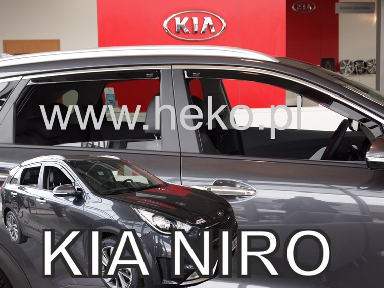 Ofuky oken Kia Niro 5dveř 16- před.+zadní Heko
