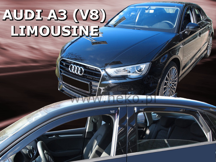 Ofuky oken Audi A3 Limusine 4dveř 12- před.+zadní sed Heko
