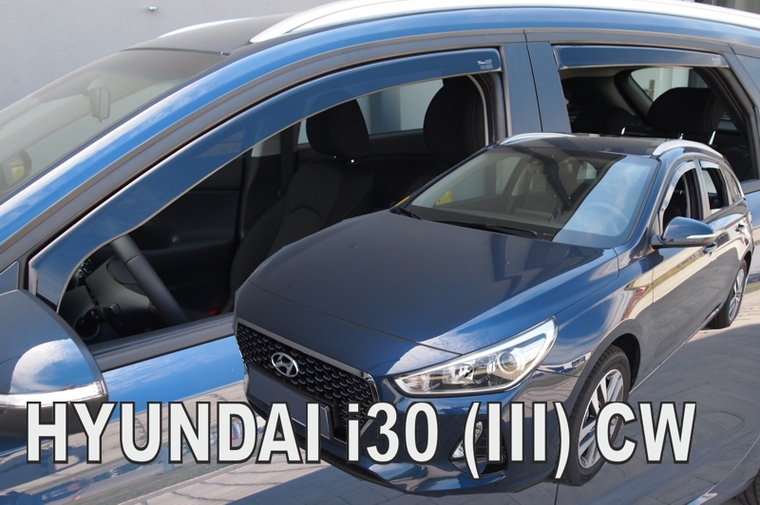 Ofuky oken Hyundai i30 5dveř 17- před.+zadní Heko