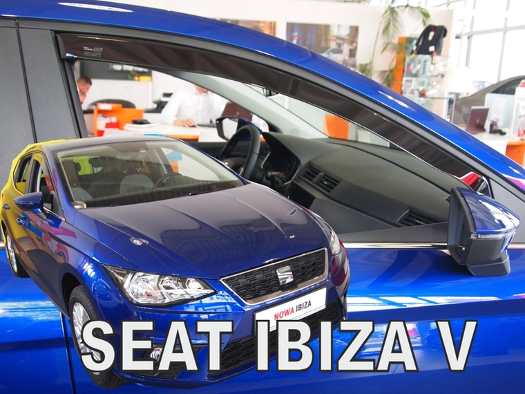 Ofuky oken Seat Ibiza 5dveř přední 17- Heko