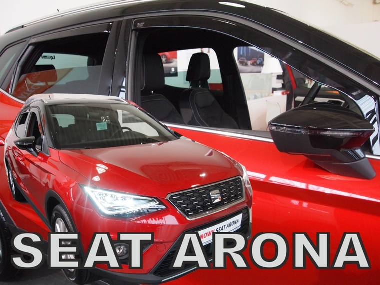 Ofuky oken Seat Arona 5dveř 17- před.+zadní Heko