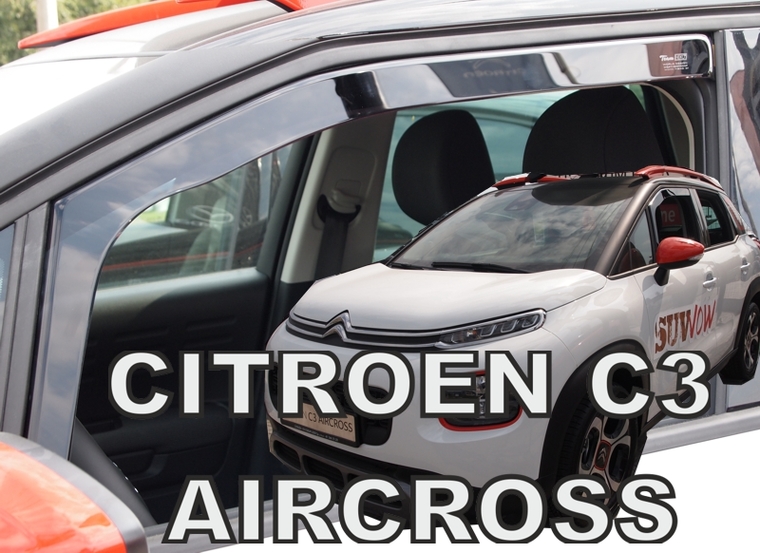 Ofuky oken Citroen C3 Aircross 5dveř přední 17- Heko