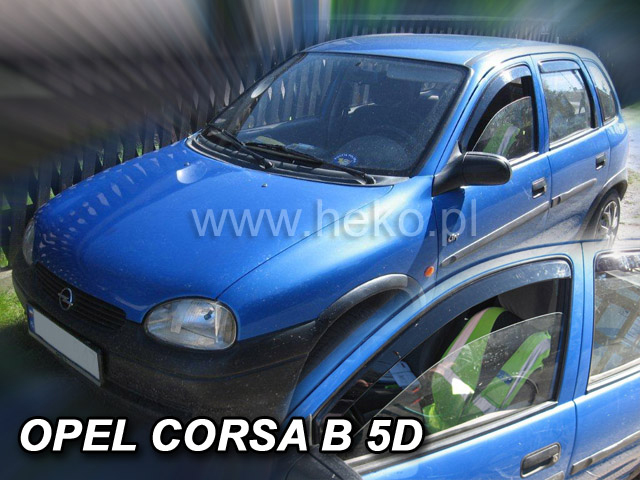 Ofuky oken Opel Combo 2dveř přední 93-01 Heko