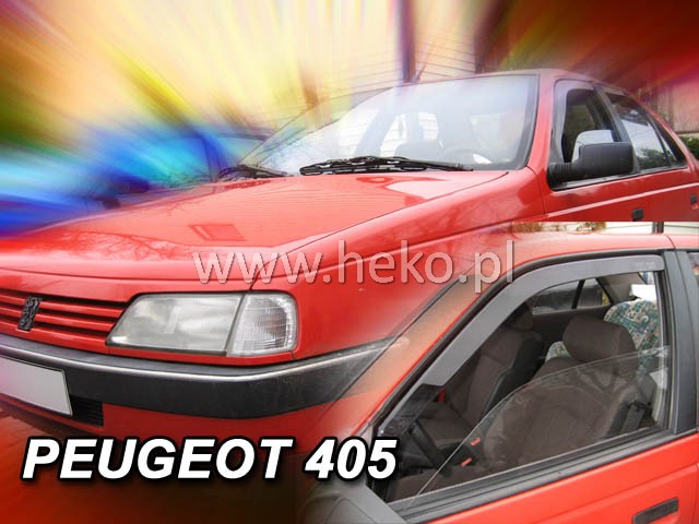 Ofuky oken Peugeot 405 4dveř přední 92- Heko