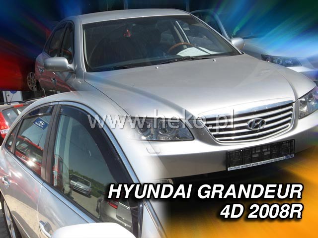 Ofuky oken Hyundai Grandeur 4dveř TG 05-11 před.+zadní Heko