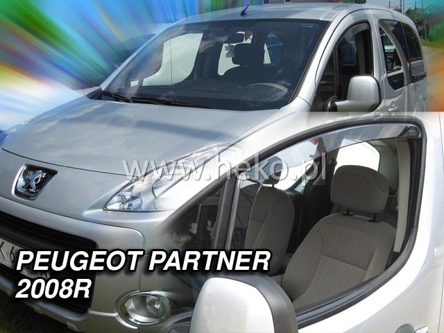 Ofuky oken Peugeot Partner 2dveř přední 08- Heko