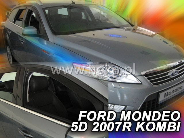 Ofuky oken Ford Mondeo 5dveř 07- před.+zadní combi Heko