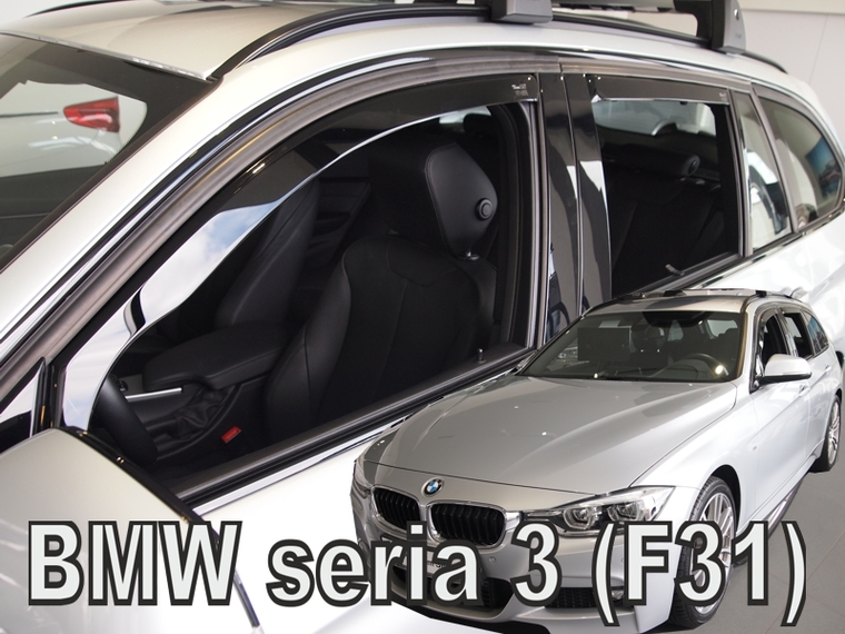 Ofuky oken BMW serie 3 F31 5dveř 12- před.+zadní combi Heko