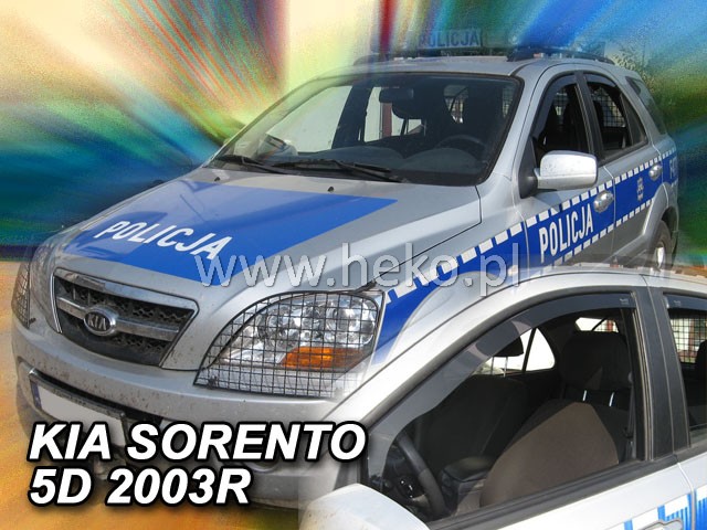 Ofuky oken Kia Sorento 5dveř přední 02- Heko