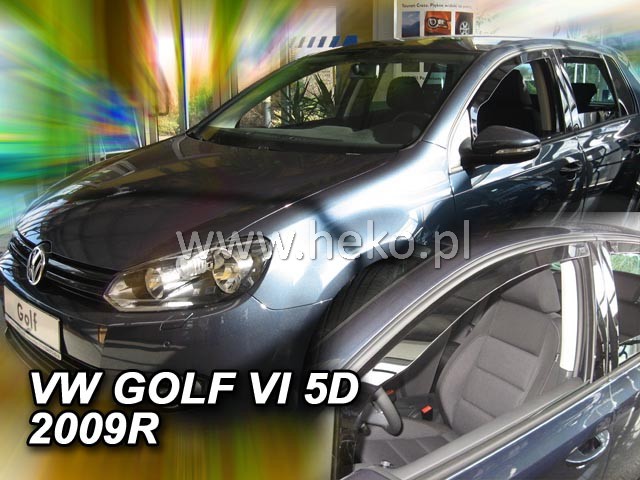 Ofuky oken VW Golf VI 5dveř přední 08- Heko