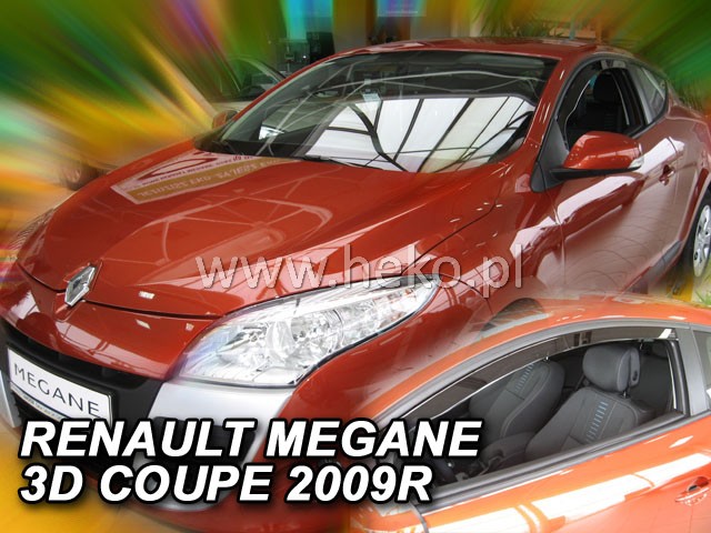 Ofuky oken Renault Megane Coupe 3dveř přední 09- Heko